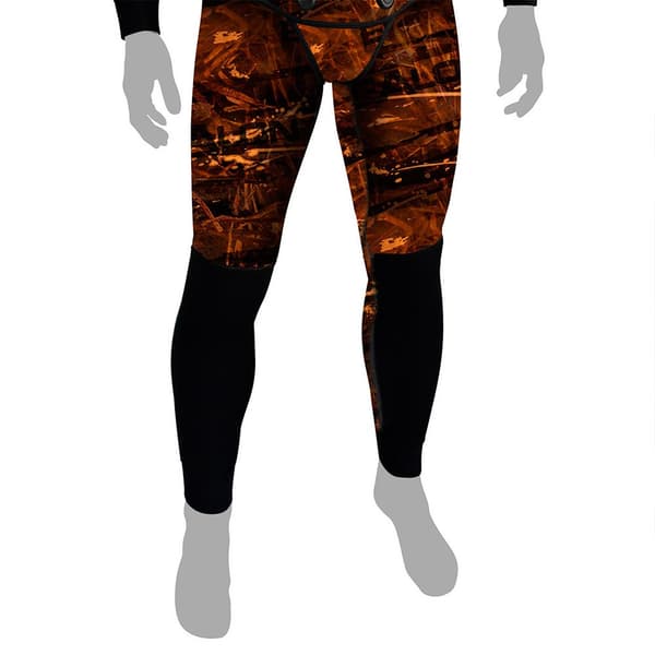 Epsealon Harjoitushousut Fusion 3 Mm Oranssi L