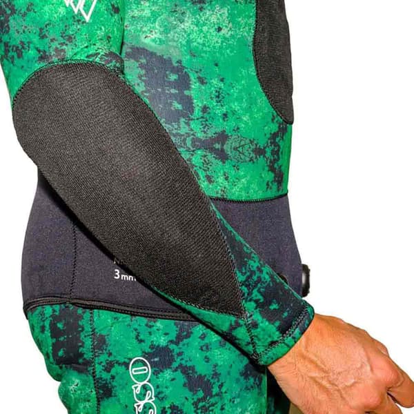 Picasso Med Hängslen Spearfishing Våtdräkt Posidonia 7 Mm Grönt 2XL