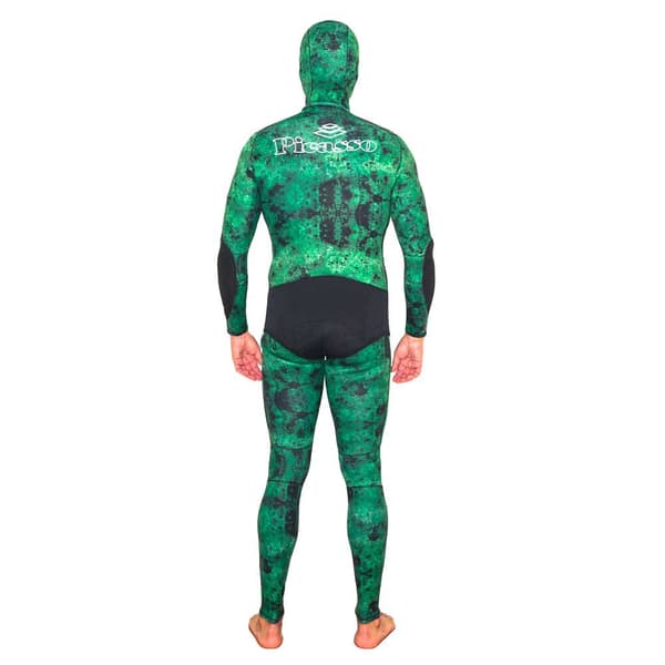 Picasso Med Hängslen Spearfishing Våtdräkt Posidonia 7 Mm Grönt 2XL