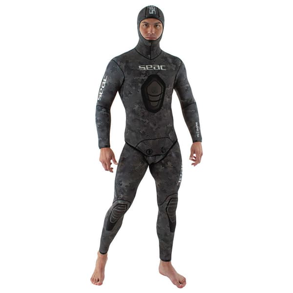 Seacsub Spearfishing Byxor Snake Camo 5 Mm Svart S