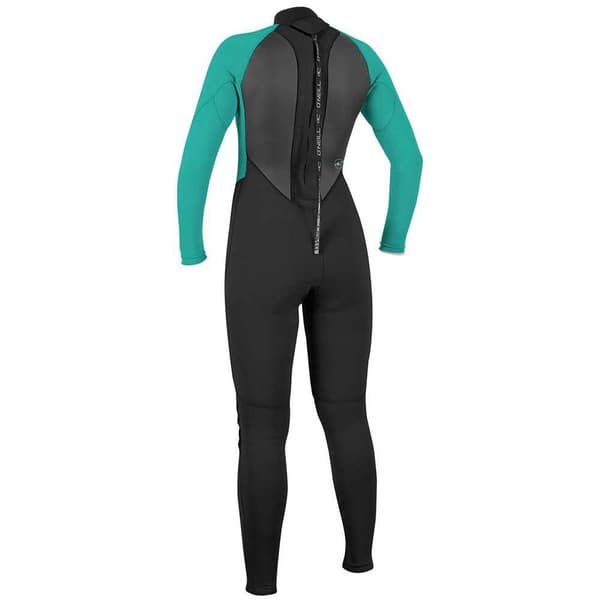 O´neill Wetsuits Rygg Zip Suit Kvinna Reactor Ii 3/2 Mm Grönt,Svart 12