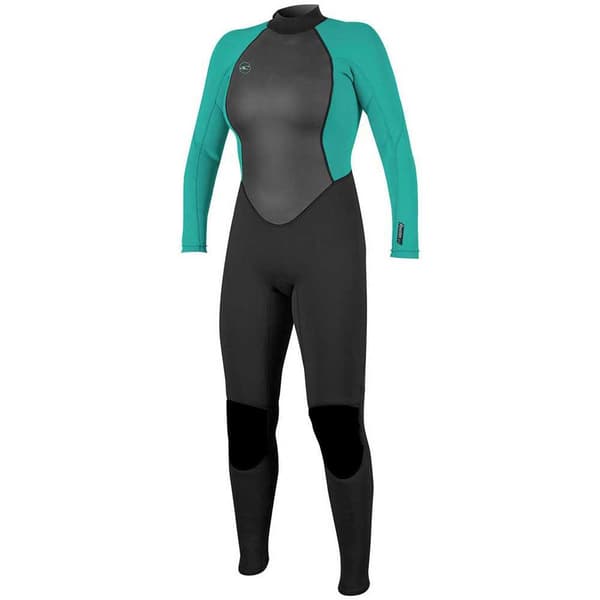 O´neill Wetsuits Rygg Zip Suit Kvinna Reactor Ii 3/2 Mm Grönt,Svart 12