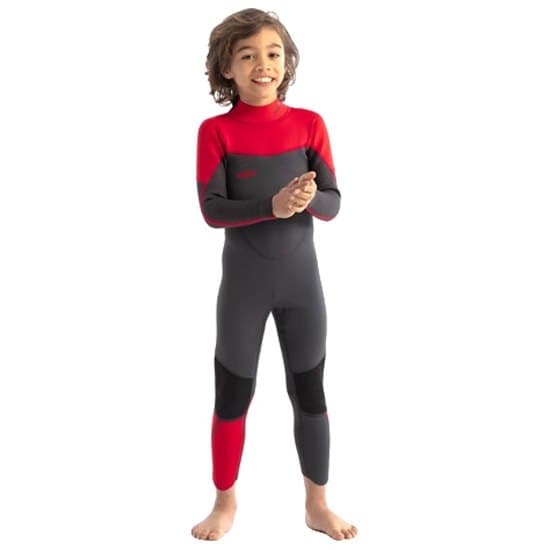 Jobe Rygg Zip Suit Junior Boston 3/2 Mm Svart 152 cm