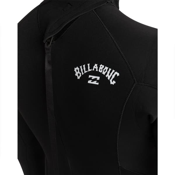 Billabong Långärmad Neoprenkostym Med Dragkedja Baktill 54 Intruder Gbs Svart XS