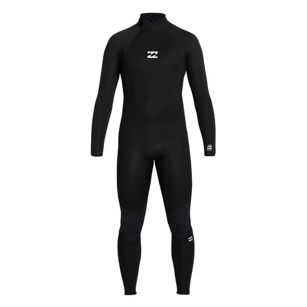 Billabong Långärmad Neoprenkostym Med Dragkedja Baktill 54 Intruder Gbs Svart XS