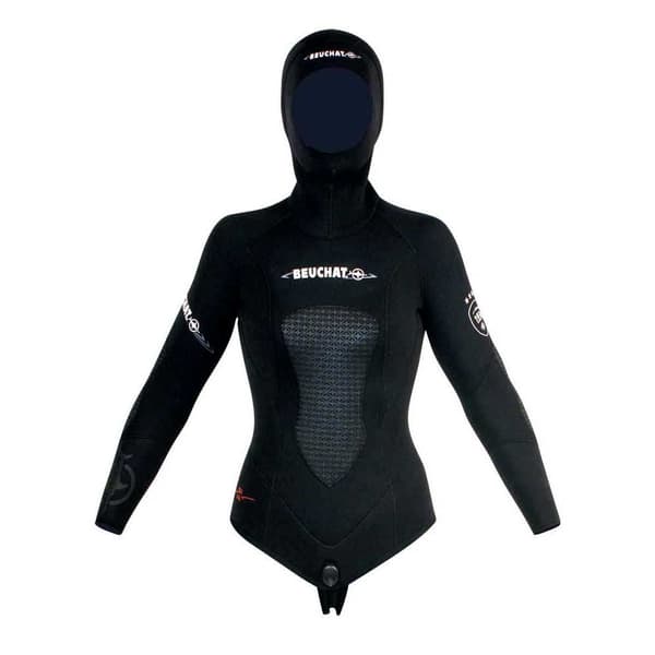 Beuchat Spearfishing Kvindejakke Athena 2 5 Mm Sort XL