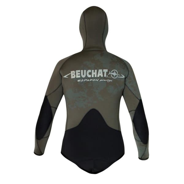 Beuchat Spearfishing Jakke Espadon Prestige 7 Mm Grå S