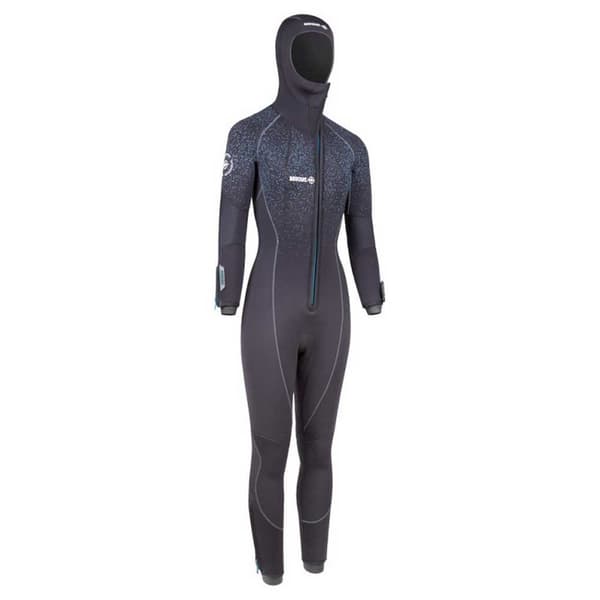 Beuchat Kvinna Med Huva Focea Comfort 6 7 Mm Svart XL