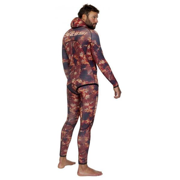 Cressi Spearfishing Suit Scorpion 5 Mm Rød,Sort 2XL