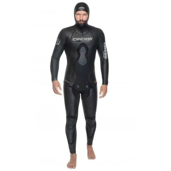 Cressi Spearfishing Suit Ricciola 7/5 Mm Sort S