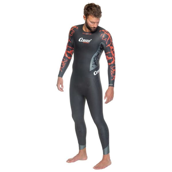 Cressi Apnea Puku Mies Kuwae 2-3-4 Mm Musta XS
