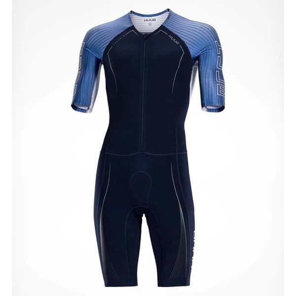 Huub Kortärmad Trisuit Anemoi Aero +flatlock Blå S Man