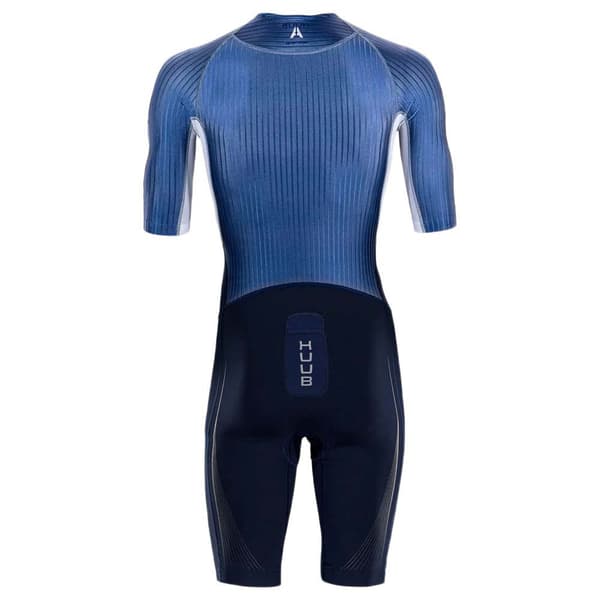 Huub Kortärmad Trisuit Anemoi Aero +flatlock Blå S Man