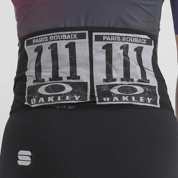 Sportful Kortärmad Trisuit Bomber Svart,Lila M Kvinna