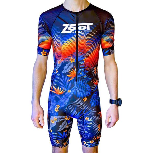 Zoot Kortærmet Trisuit Ltd Aero Flerfarvet S Mand