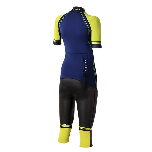 Zone3 Shorty Versa Gul,Sort XS Kvinde