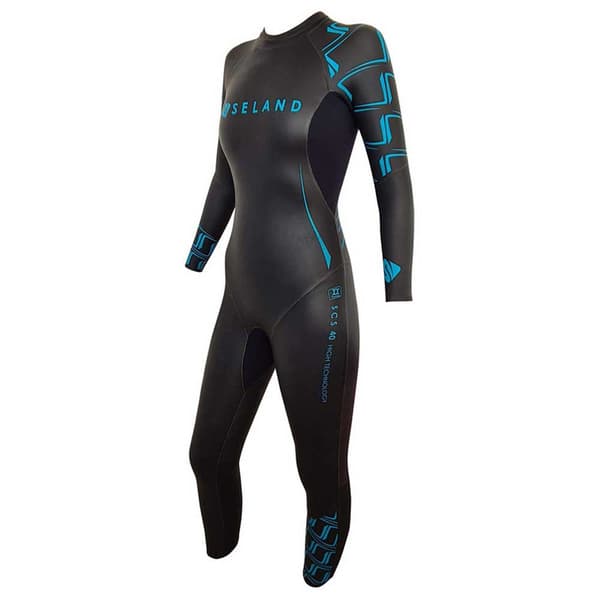 Seland Langærmet Neopren Våddragt H.q. S-40 Triathlon Woman Sort XS