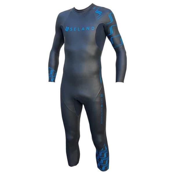 Seland Långärmad Våtdräkt I Neopren Triathlon H.q. S-40 Svart L