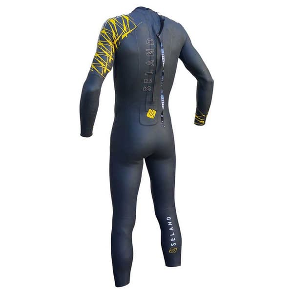 Seland Man Hq Langærmet Våddragt I Neopren Triathlon Sort S
