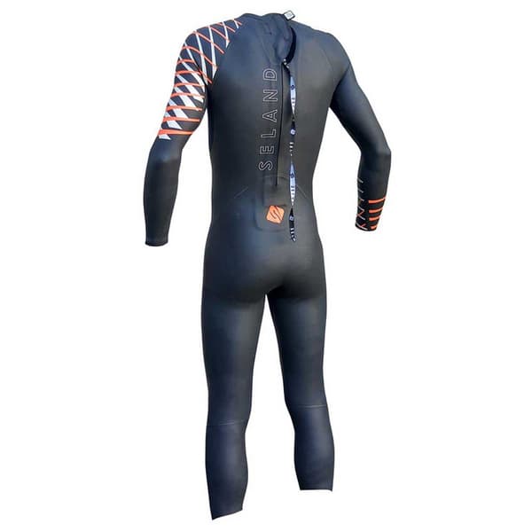 Seland Man Långärmad Våtdräkt I Neopren Triathlon Svart S