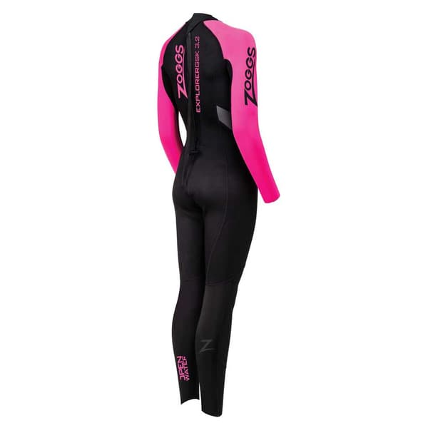 Zoggs Kvinna Våtdräkt Ow Explorer Gsk Fs 3/2/2 Mm Rosa L