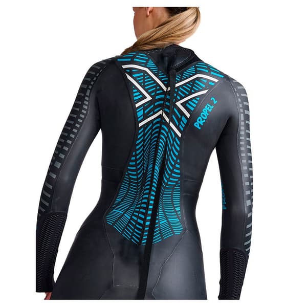 2xu Långärmad Våtdräkt I Neopren Propel 2 Svart M
