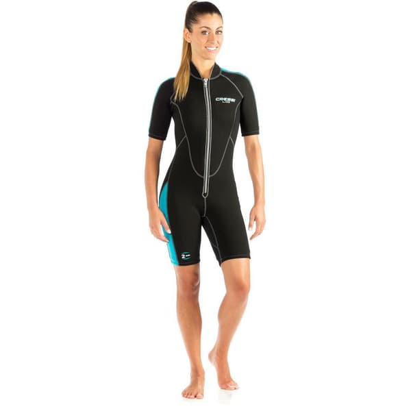 Cressi Kvinde Shorty Lido 2 Mm Sort XS