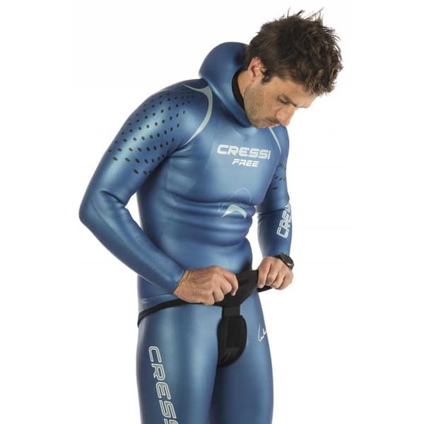 Cressi Fri Apnø 3.5 Mm Blå S
