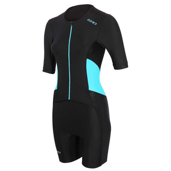Zone3 Kortärmad Trisuit Activate Svart M Kvinna