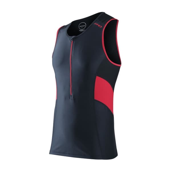 Zone3 Ærmeløs Trisuit Activate Sort S Mand