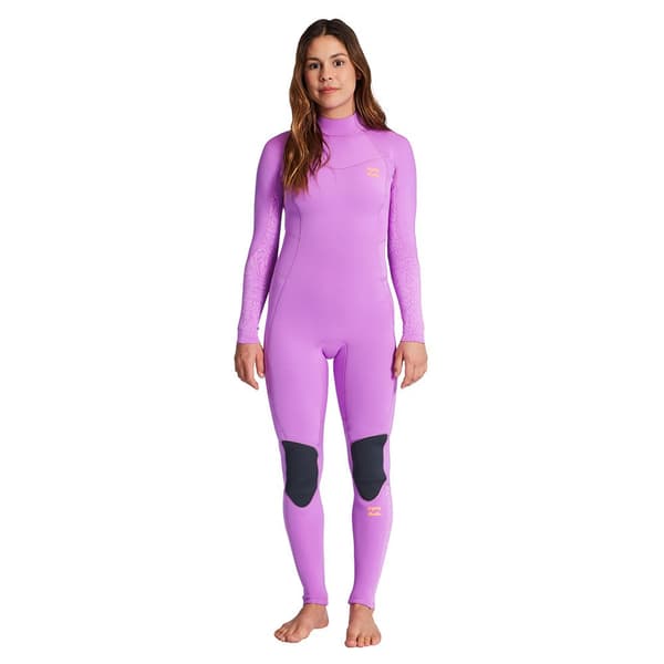 Billabong Langærmet Neoprendragt Med Lynlås Bagpå 32 Synergy Abjw100132 Lilla 10