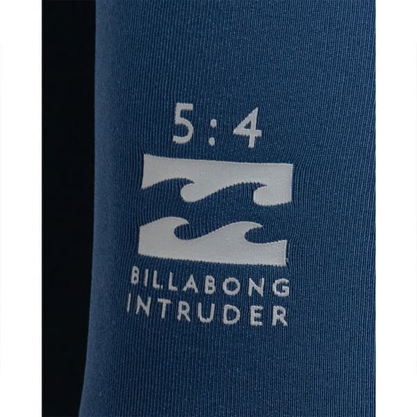 Billabong Langærmet Neoprendragt Med Lynlås Bagpå 54 Intruder Gbs Blå MS