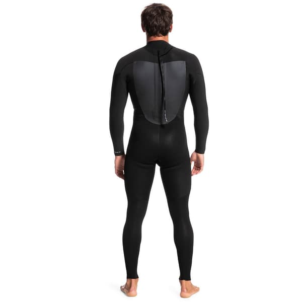 Quiksilver Pitkähihainen Takavetoketjullinen Neopreenipuku Prologue 4/3 Mm Musta M