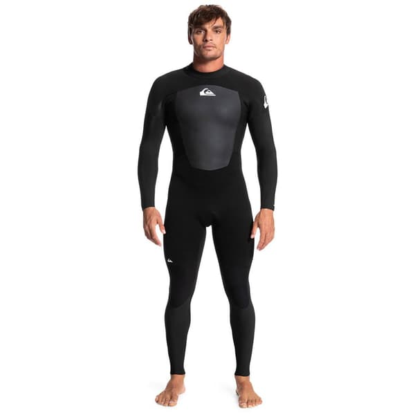 Quiksilver Pitkähihainen Takavetoketjullinen Neopreenipuku Prologue 4/3 Mm Musta M