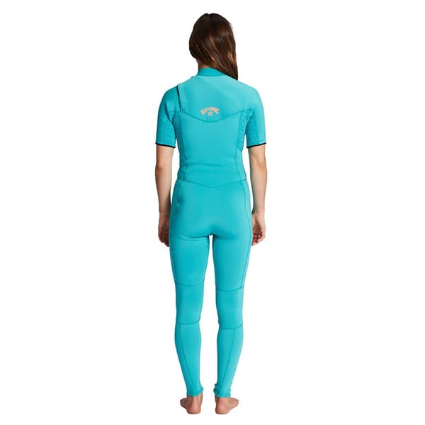 Billabong Kortärmad Neoprenkostym Med Dragkedja 22 Synergy Blå 10