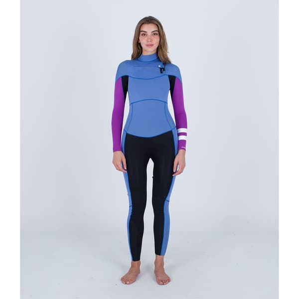 Hurley Långärmad Neoprenkostym Med Dragkedja Advant 4/3 Mm Lila 6