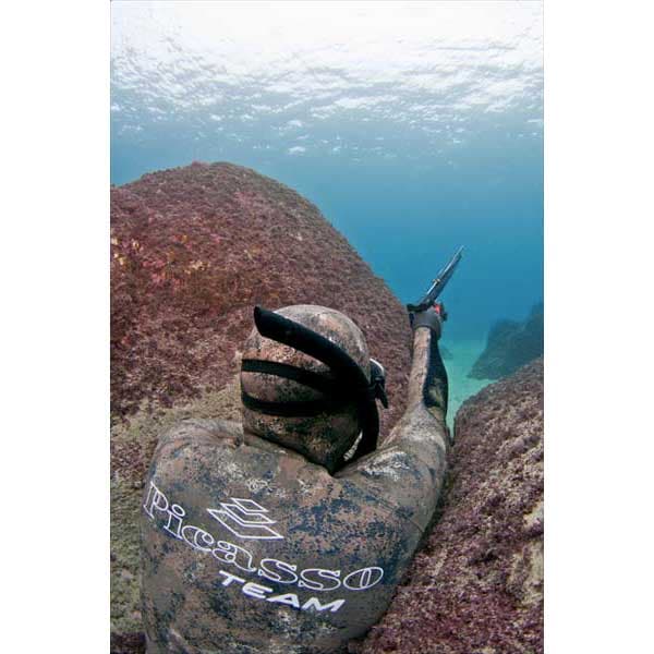Picasso Spearfishing Jacka Thermal Skin 7 Mm Grå L
