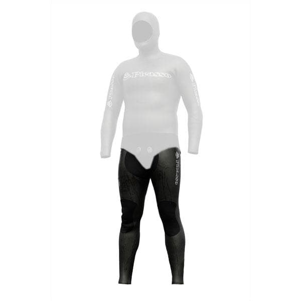 Picasso Spearfishing Bukser Thermal Skin 5 Mm Sort 2XL