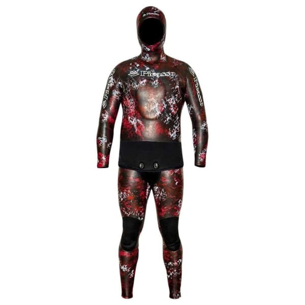 Picasso Spearfishing Camu Thermal Skin 7 Mm Röd M