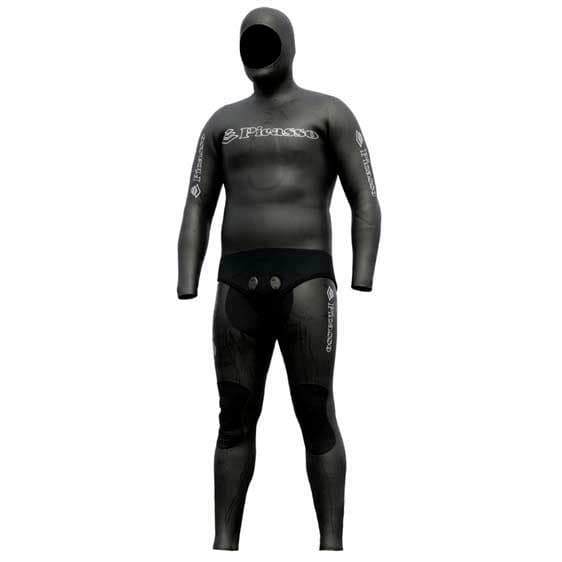 Picasso Spjutfiske Thermal Skin 7 Mm Svart XL