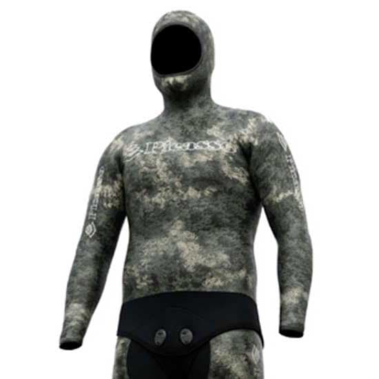 Picasso Spearfishing Jacka Thermal Skin 5 Mm Grå L