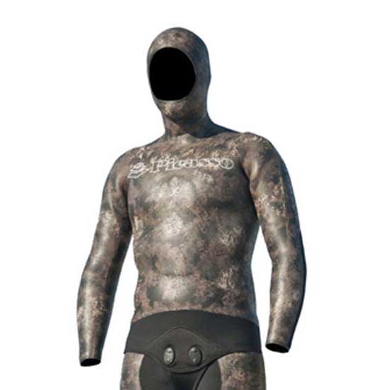 Picasso Spearfishing Jakke Thermal Skin 7 Mm Grå XL