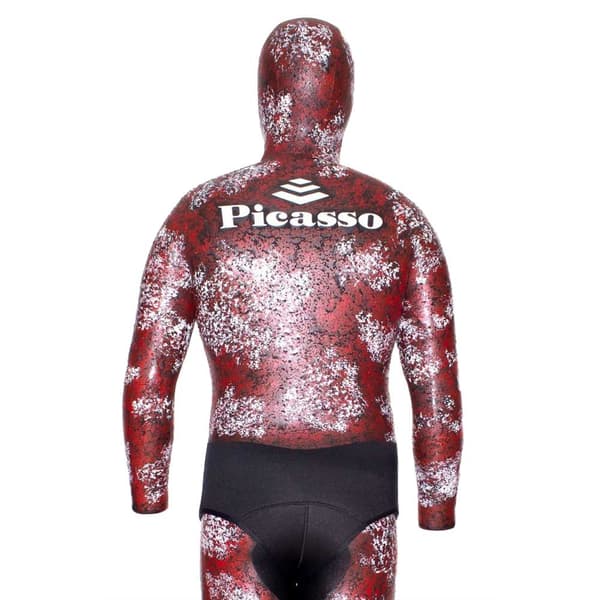 Picasso Spjutfiske Camu Hw Thermal Skin 7 Mm Röd M
