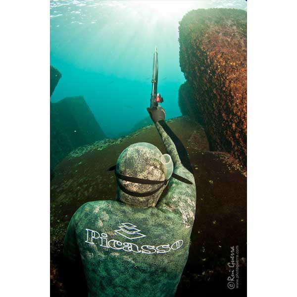 Picasso Spearfishing Byxor Thermal Skin 5 Mm Grå ML CDON