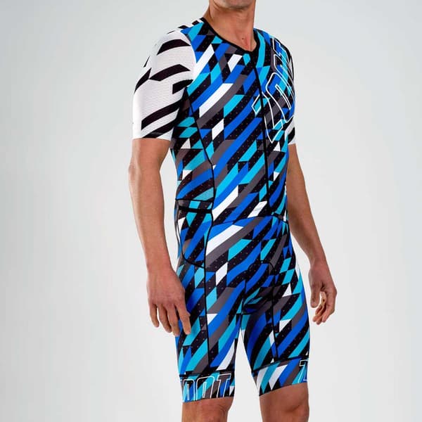 Zoot Lyhythihainen Trisuit Ltd Tri Aero Fz Sininen XL Mies