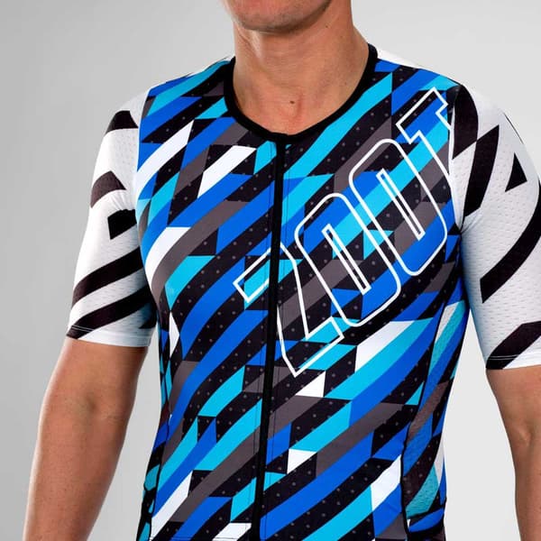 Zoot Lyhythihainen Trisuit Ltd Tri Aero Fz Sininen XL Mies
