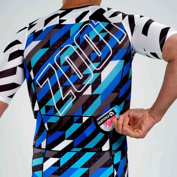 Zoot Lyhythihainen Trisuit Ltd Tri Aero Fz Sininen XL Mies