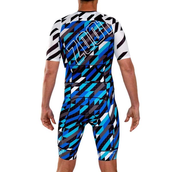 Zoot Lyhythihainen Trisuit Ltd Tri Aero Fz Sininen XL Mies