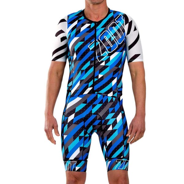 Zoot Lyhythihainen Trisuit Ltd Tri Aero Fz Sininen XL Mies