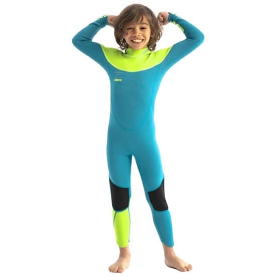 Jobe Rygg Zip Suit Junior Boston 3/2 Mm Blå 104 cm